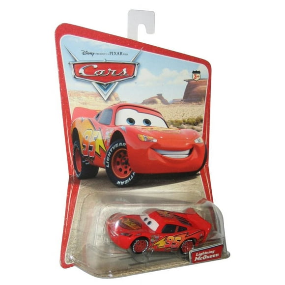 Disney Pixar Cars Movie Desert Scene Series 1 Lightning McQueen Die Cast Car Toy