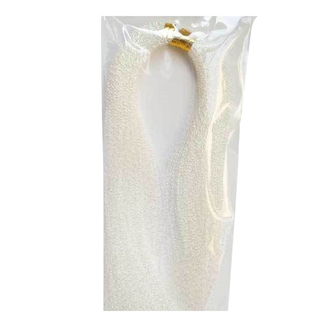 Naiovety Hilo de atar para pesca, 4 bolsas, portátil, desmontable, profesional, luminoso, agua salada, agua dulce, bricolaje, señuelo de pescado, Pescar Blanco Naiovety OD028916-01