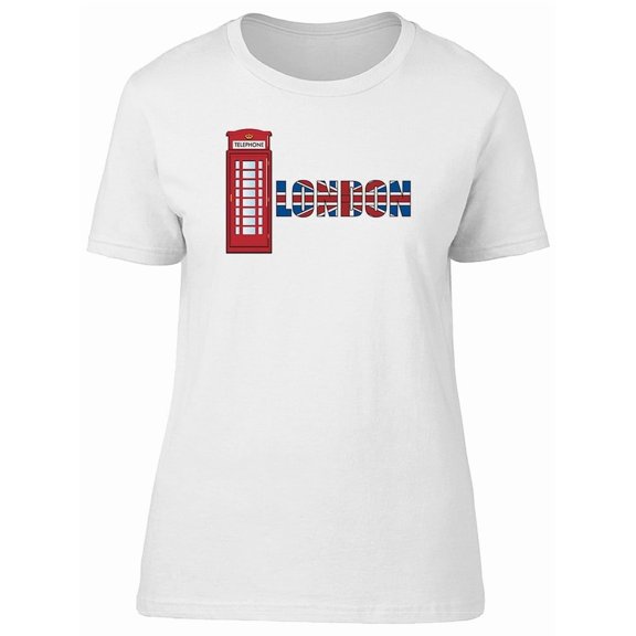 Telephone Booth London Tee Women's -Image by Shutterstock