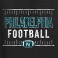 thumbnail image 6 of Wild Bobby Philadelphia PHI Hometown City Football Fan Pride Sports Unisex Graphic Hoodie Sweatshirt, Black, Small, 6 of 6
