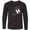 AB-Black, variant on Inktastic Soccer Ball, Net with American Flag Colors Long Sleeve Youth T-Shirt