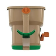 Scotts Whirl Hand-Powered Spreader for Grass Seed, Fertilizer, Salt and Ice Melt