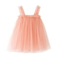 thumbnail image 2 of SXcggal One Robe de Fête Sans Manches pour Tout-Petites Filles, Robe de Fête de Danse, Vêtements Respirants, Mignonne, Décontractée, Robe pour Fille, 2 of 5