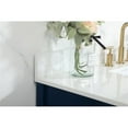 thumbnail image 4 of 42 inch single bathroom vanity in blue with backsplash, 4 of 8