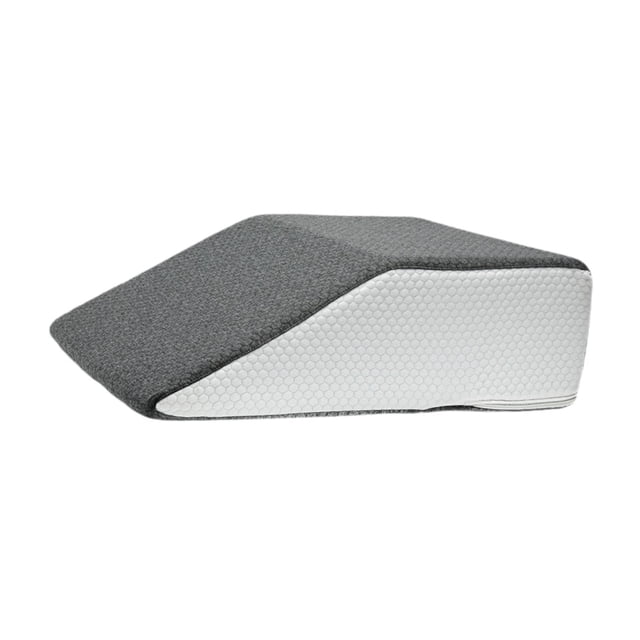 Almohada elevadora para piernas, multifuncional para dormir boca arriba. Gris