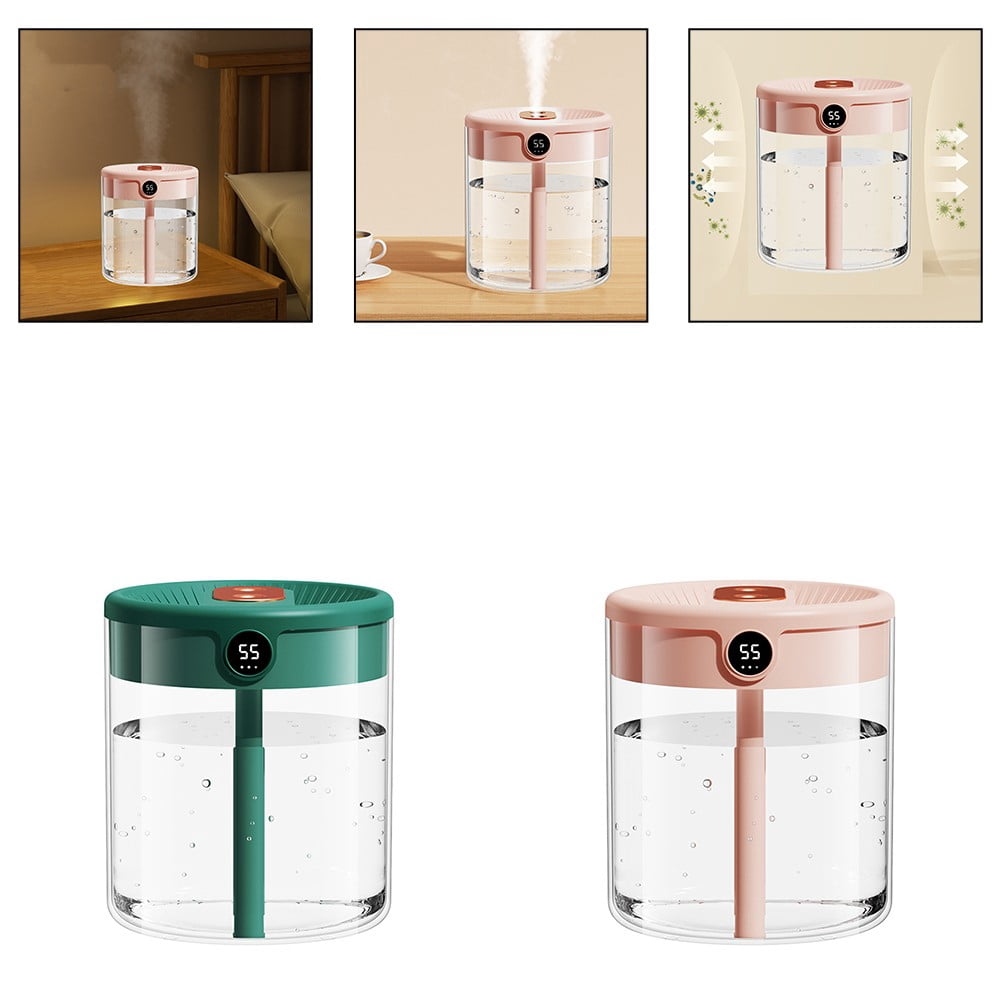 2L Humidifier Large Capacity Mute Bedroom Usb Portable Two Port Spray Humidifier