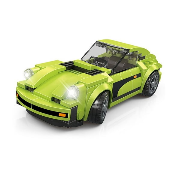 Wange 2872 Supercar-S72 Building Blocks Toy Green Sports Car (161 Pieces)