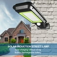 thumbnail image 2 of Solar Street Lights Outdoor 72LED Solar Parking lot Lights Remote Control Security Solar Motion Sensor Light with 3 Lighting Modes for Garden, Street,Patio,Path,Yard - 2 Pack, 2 of 8