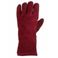 thumbnail image 2 of Guante Segurirey Soldador Tipo Americano con Hilo Kevlar Rojo, 2 of 2
