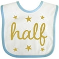 thumbnail image 3 of Inktastic Half Birthday 1/2 Photo Boys or Girls Baby Bib, 3 of 4