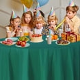 thumbnail image 3 of Mantel de plástico para fiestas, dimensiones para mesas redondas, 84 pulgadas, 3 of 7