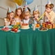 thumbnail image 3 of Mantel de plástico para fiestas, dimensiones para mesas redondas, 84 pulgadas, 3 of 7