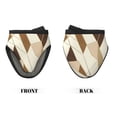 thumbnail image 3 of Non-Slip Mini Oven Mitts With Duck Beak Design Are Easy To Take Off And Wear And Easy To Hang For Oven Pot Tripod Barbecue Casserole Tan Geometric Lines_1 1 Pc, 3 of 7