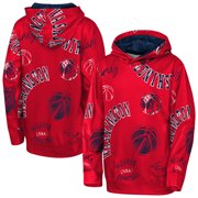 Youth Outerstuff Red Washington Wizards Moving Violation Hoodie