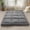 Grey, variant on Full Size Japanese Floor Futon Mattress, 54"x80"x3" Shredded Memory Foam Sleeping Pad - Soft, Foldable & Portable Tatami Mat for Guest Room, Dorm & Camping