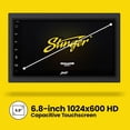thumbnail image 4 of Radio para auto Stinger para Jeep Wrangler JK con pantalla táctil HD de 6.8", 4 of 9