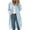 Light Blue Jackets for Women, variant on Womens Fleece Jackets Long Fuzzy Hoodies Winter Zip Up Warm Comfy Hooded Overcoats with Drawstring Pockets