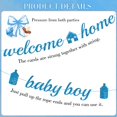 thumbnail image 4 of Set de decoración Welcome Home Baby Boy, 10 unidades, azul, 4 of 7