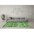 thumbnail image 3 of Ahgly Company Indoor Round Abstract Green Modern Area Rugs, 8' Round, 3 of 4