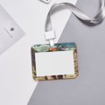 thumbnail image 6 of Cauagu Tribal Futuristic Warrior for ID Badge Holder,Badge Holder with Windows Key Card Work Badge Sleeve for Office/ Factory/ID Credit Cards/Proximity Key Cards, 6 of 7