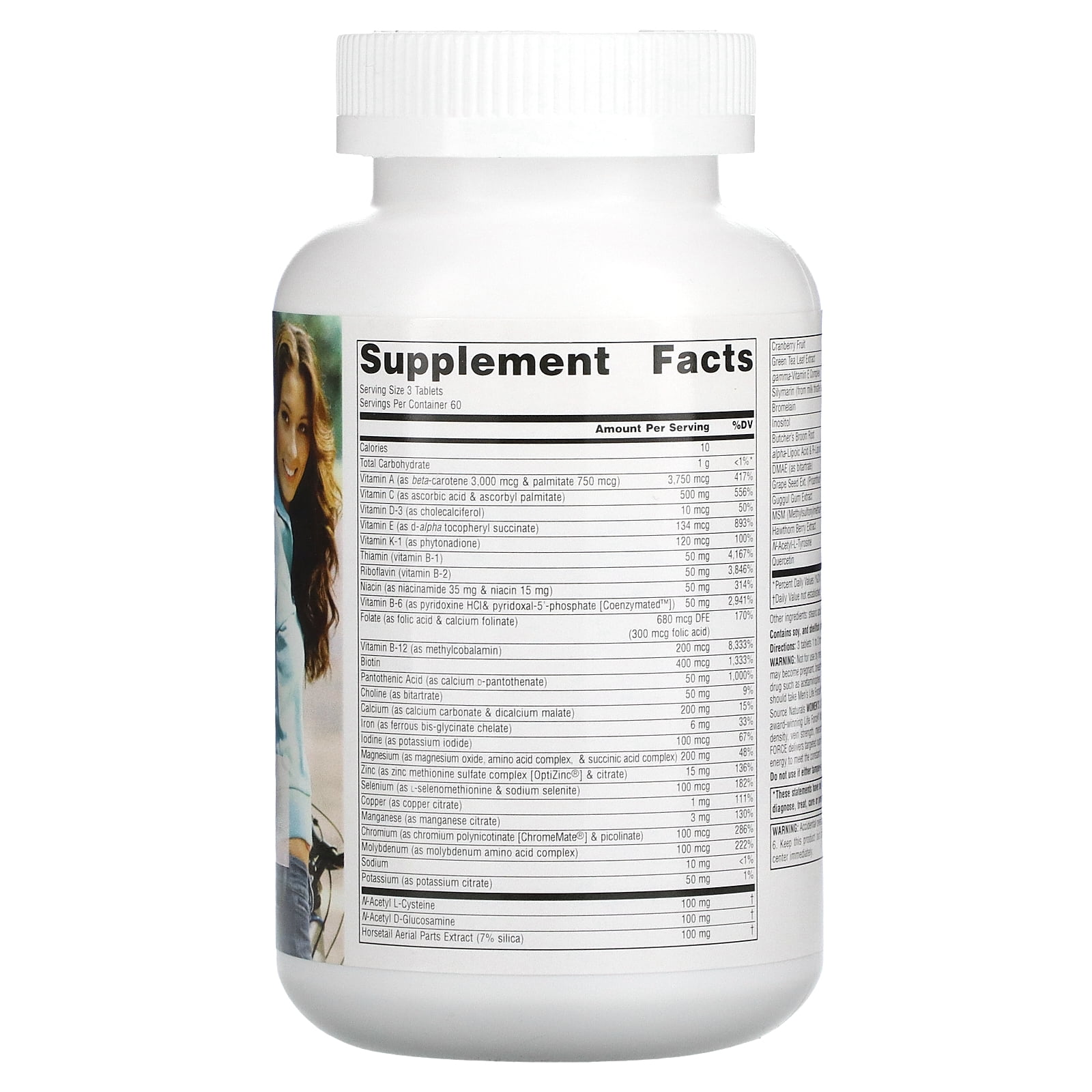 Source Naturals, Inc. Women's Life Force with Iron 180 Tablet