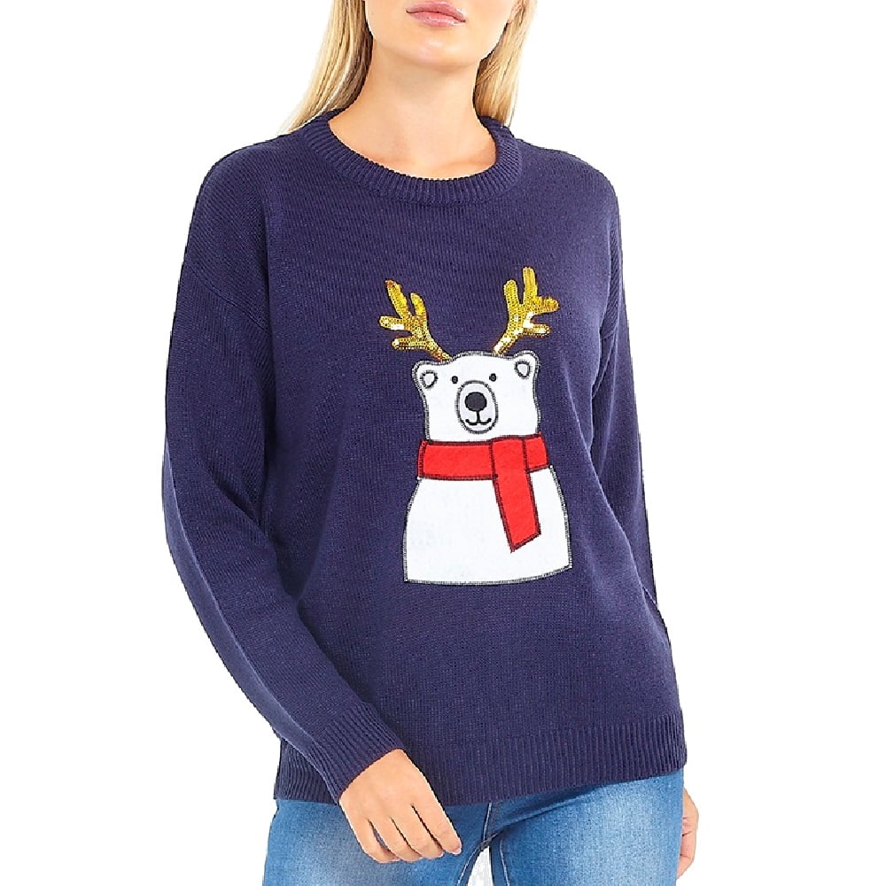 polar express christmas jumper