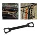 thumbnail image 5 of Correa de almacenamiento para camping, cordón para tienda, colgador de cuerda portátil para colgar, tendedero para acampar, jardín, accesorios para Negro 5 bucles Baoblaze Correa de almacenamiento para camping, 5 of 8