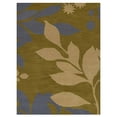 thumbnail image 3 of Rugsotic Carpets Hand Tufted Wool Eco-Friendly 3'x5' Area Rugs Rectangle Green Floral Modern High Pile Thick Handmade Anti Skid Indoor Rug for Living Room, Bedroom K00719, 3 of 6