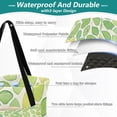thumbnail image 4 of Green Leaves Pattern Design 60x80in Waterproof Picnic Mat, Foldable Backpack, Dual-Sided Camping Blanket, 4 of 10
