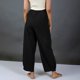 thumbnail image 5 of Pantalones de Cintura Elástica para Mujeres de Cintura Alta Color Sólido con Bolsillos, Pantalones de Longitud Completa Casual para Todas las Estaciones, 5 of 6