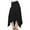 Black, variant on Whlbf Womens Skirts Midi Length Plus Size,Fall Casual Comfortable Women Pure Colour Irregular Zipper Ankle Skirt