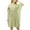 Beige, variant on Women's Short Rayon Kaftan Kimono Sleeve Smocked Waist Summer Beach Coverup