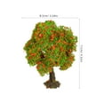 thumbnail image 2 of VORCOOL Tiny Artificial Railroad Tree Model Tree Green 1Pcs, 2 of 7