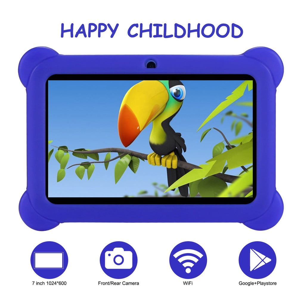 Tagital 7” Android Kids Tablet WiFi Camera for Children Infants Toddlers Kids Parental Control with Protective Case