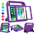 thumbnail image 1 of Funda para iPad BMOUO Kids para iPad de 6ª y 5ª generación de 9,7 pulgadas, color morado, 1 of 8