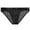 Black, variant on Yievot Mens Briefs Underwear Trendy Low Rise Bikini Briefs Breathable Cool Satin Underwear