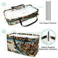 thumbnail image 4 of Map section Large Capacity Reusable Foldable Oxford Cloth Storage Bin: Laundry Bag, Picnic Baskets, and Shopping Bag, 4 of 7