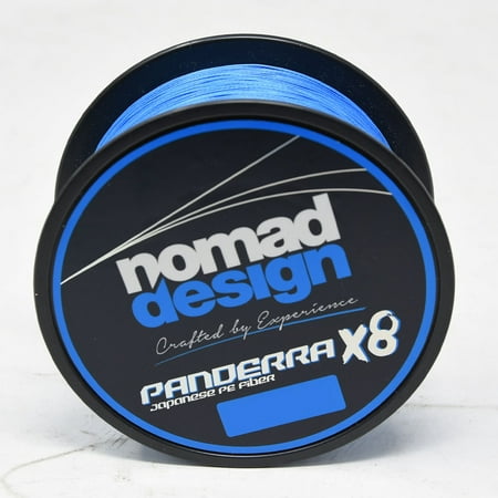 NOMAD DESIGN Pandora 8X Braid 600yd 20lb Blue Braided Fishing Line (PD-B-20-600)
