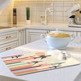 thumbnail image 6 of Yayeee Dish Drying Mat for Kitchen Counter Ultra Absorbent Easy Clean Pad 24x18", Flying Planes, 6 of 7