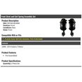 thumbnail image 4 of Ensemble de 2 Pcs de Support avant et Ressort à Spirale - Compatible avec Subaru Tribeca 2008-2014, 4 of 4