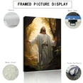 thumbnail image 7 of Jesus Canvas Wall Art Christian Wall Decor Picture Painting Jesus Praying in the Garden of Gethsemane Printed Poster for Living Room Bedroom Church Decoration, 7 of 7