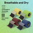 thumbnail image 6 of FifthPulse Elastic Bandage Wrap For Wounds, 4 Pack Fun Colors Self-Closure - 3" x 180" Compression Medical Wrap, 6 of 6
