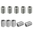 thumbnail image 1 of Unique Bargains Adaptateurs Filetés Manchon Réducteur Écrou M10 * 1,5 Mâle à M6 * 1 Femelle Réparation Insert Réducteur Vis 15mm 10 Pcs, 1 of 6