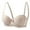 Khaki, variant on Fatuov Women's Lace Underwire Bra Comfort Bra for Leisure, Full Coverage Supportive Push Up Solid Color Lightly Lined Bra 38B, Gray