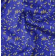 thumbnail image 1 of Soimoi Blue Rayon Fabric Cotton Ball Floral Print Sewing Fabric Yard 42 Inch Wide, 1 of 6