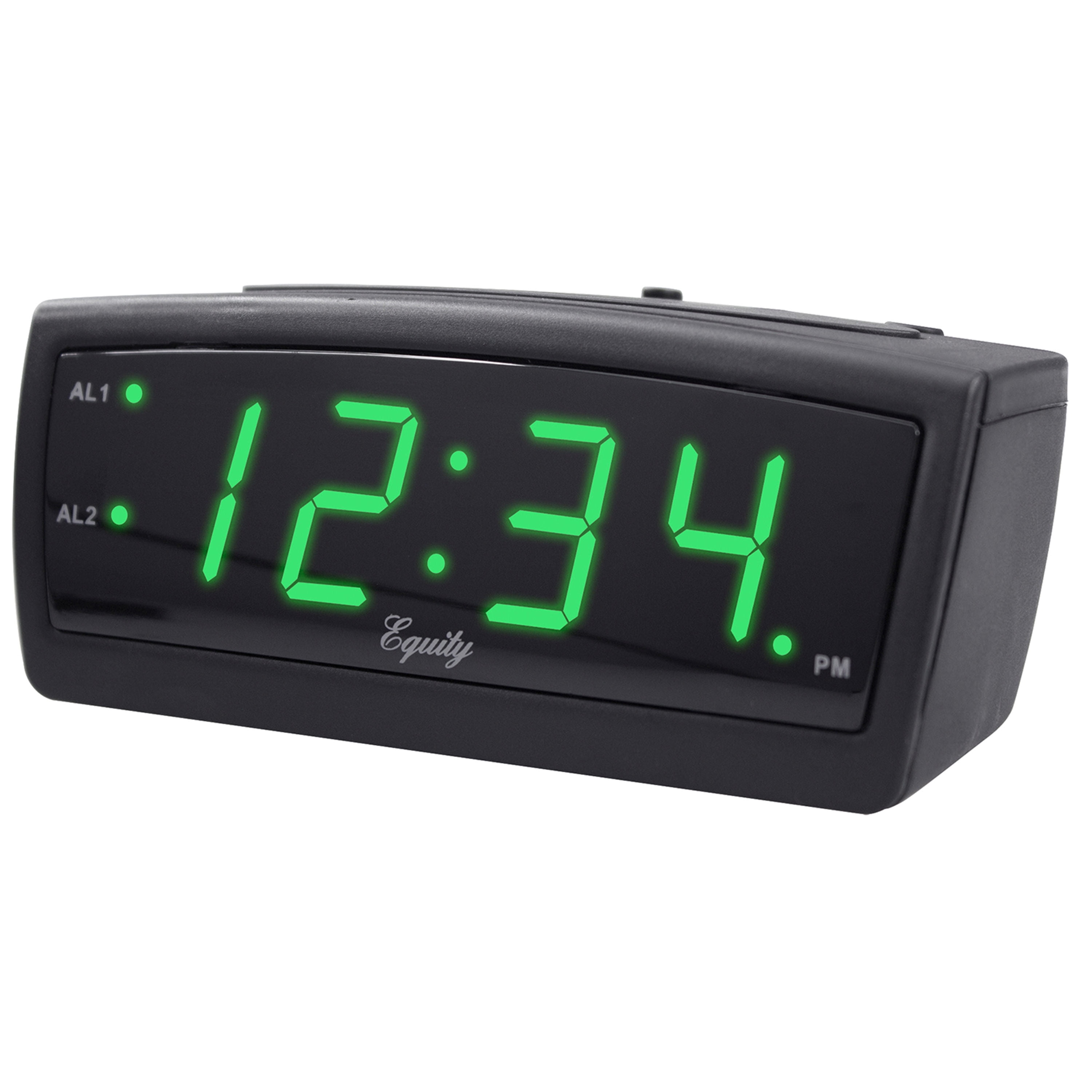 Equity by La Crosse Clear Digital Alarm Clock with 0.5" LCD Display New in Pack. 