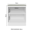 thumbnail image 3 of Gabinete Bajo Cocina Madesa Lux 70cm Con Encimera BG, 3 of 5