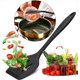 thumbnail image 4 of Juego de cocina para hornear de silicona premium de 5 piezas - Espátulas, cucharas y volteador - Calor, 4 of 5
