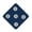 Dark Blue, variant on Strong Sword Target Non-deformation Wall Mounted No Odor Fencing Faux Leather Self-Training Sword Target for Fencing