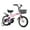 Pink, variant on Baprem 18" Girls Bike for 5-9 Years Old Kids, Cute Kids Bike with Training Wheels, Steel Frame Sporty Children Bicycle, Pink